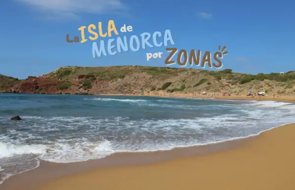 Descubre qué ver en Menorca en una semana. Una playa idílica con aguas turquesas y arena dorada, ideal para disfrutar del sol y el mar.